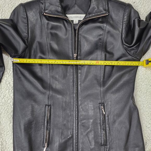 Vintage  1990's Valerie Stevens Petite  New Zealand Lamb Skin Size  S - Picture 6 of 10